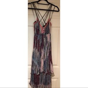 Free People Layered Midi Dress